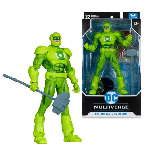 DC Multiverse 7 Inch Action Figure - Hal Jordan Armour Suit