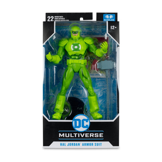 DC Multiverse 7 Inch Action Figure - Hal Jordan Armour Suit