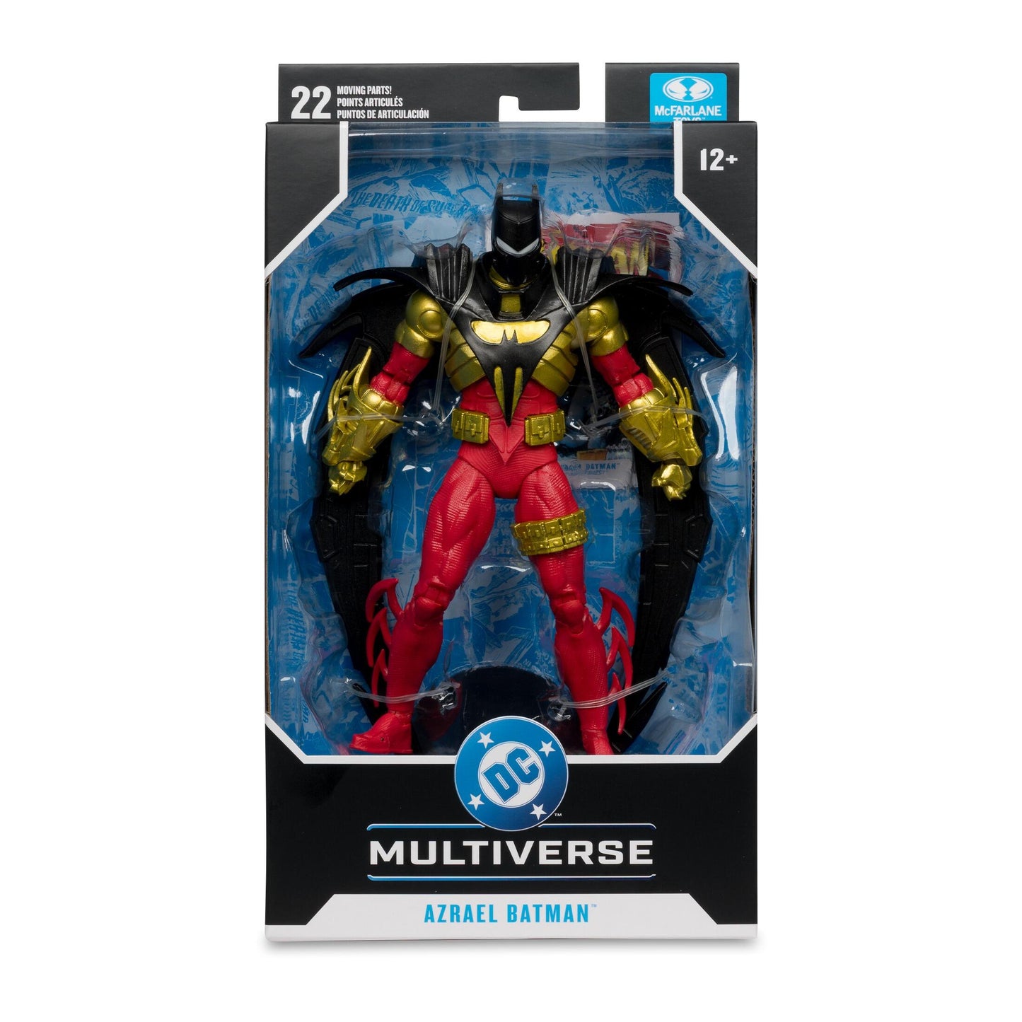DC Multiverse 7 Inch Action Figure - Azrael Batman (Knightquest)