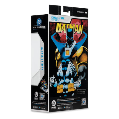 DC Multiverse 7 Inch Action Figure - Azrael Batman (Knightquest)