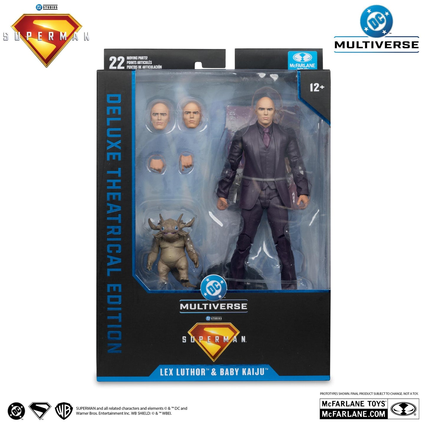 DC Multiverse 7 Inch Deluxe Theatrical Action Figure Wave 1 - Lex Luthor (Superman Movie)