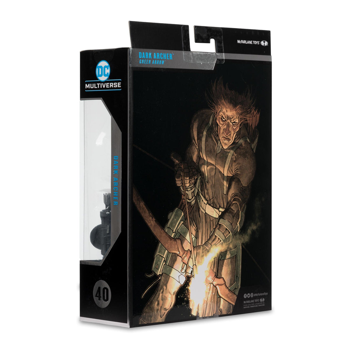 DC McFarlane Collector Edition 7 Inch Action Figure - Dark Archer (Platinum Edition)