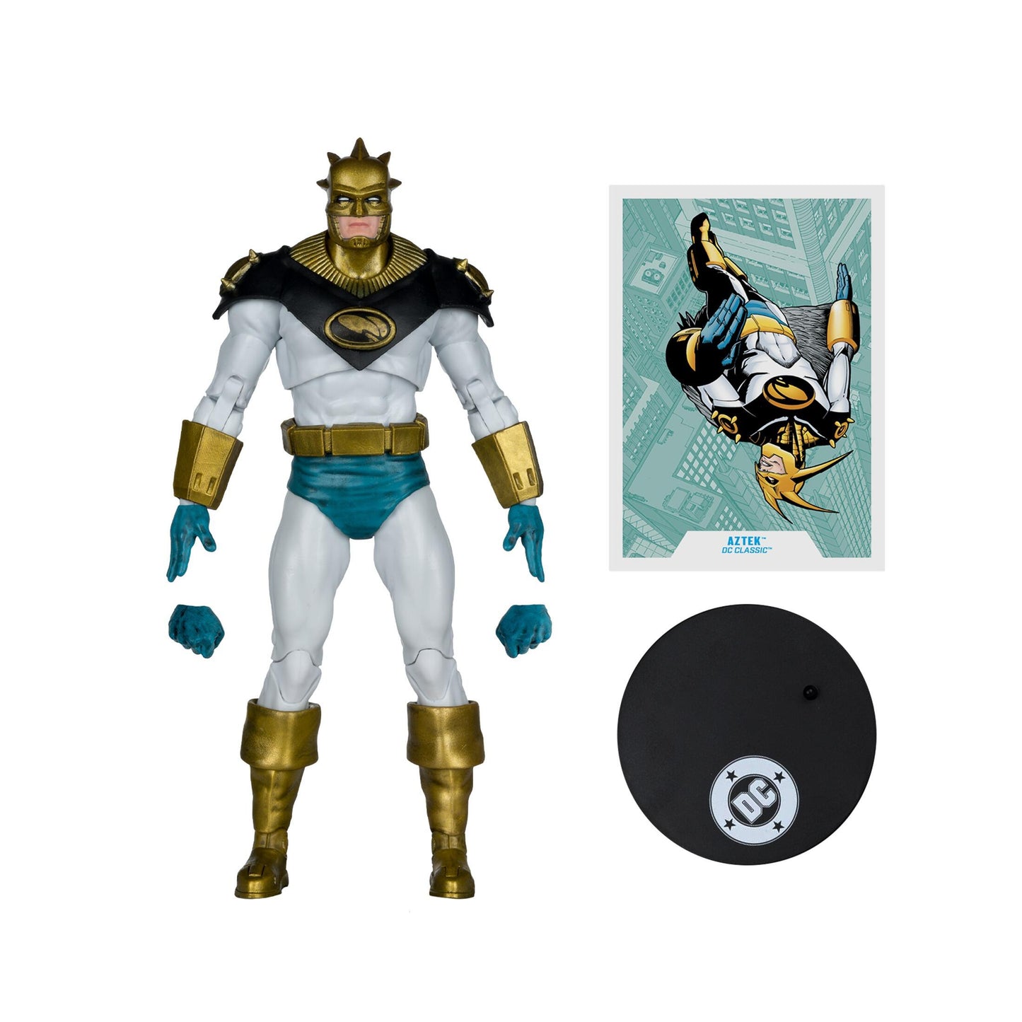 DC Multiverse 7 Inch Scale Action Figure - Aztek (Red Platinum)
