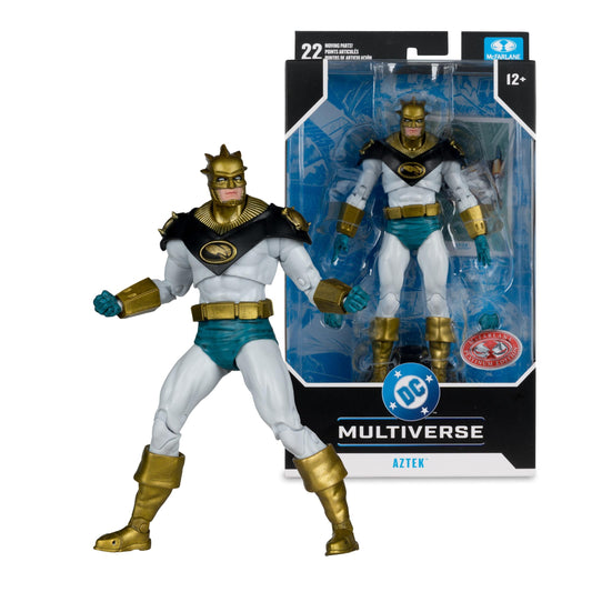 DC Multiverse 7 Inch Scale Action Figure - Aztek (Red Platinum)