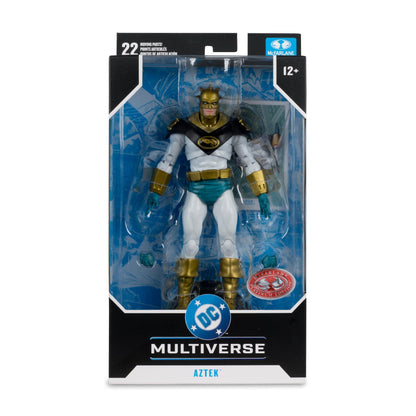 DC Multiverse 7 Inch Scale Action Figure - Aztek (Red Platinum)