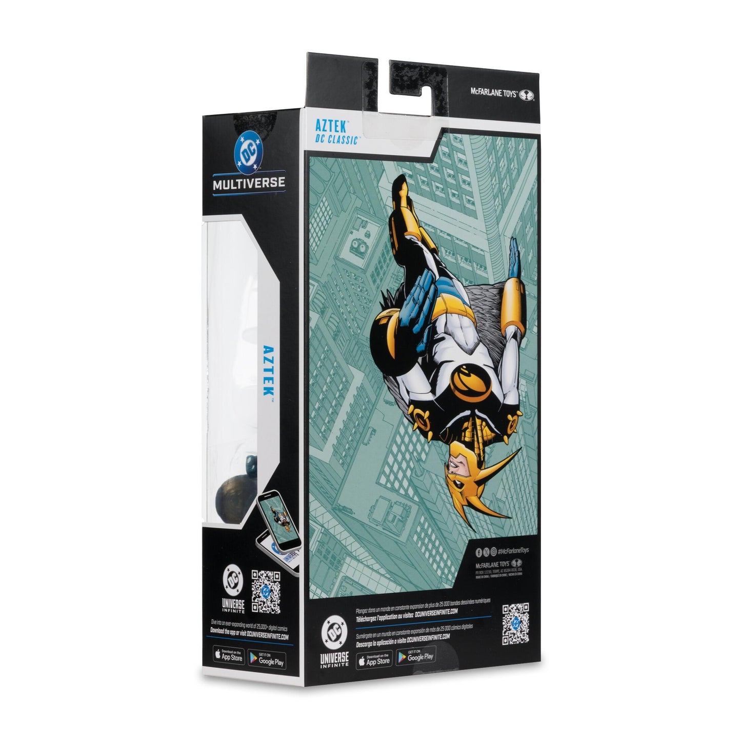 DC Multiverse 7 Inch Scale Action Figure - Aztek (Red Platinum)