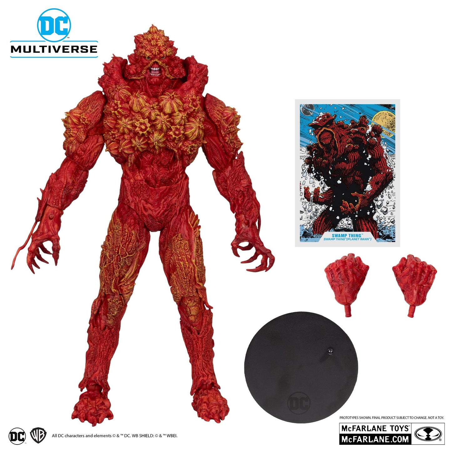 DC Collector Megafig Action Figure - Swamp Thing (Planet Rann)