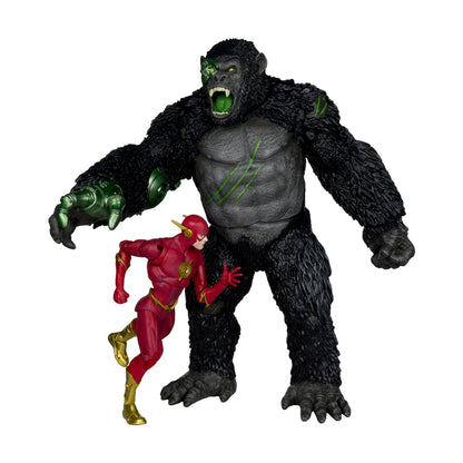 DC Multiverse 7 Inch w/ Megafig Action Figure 2-pack - Titano Vs The Flash