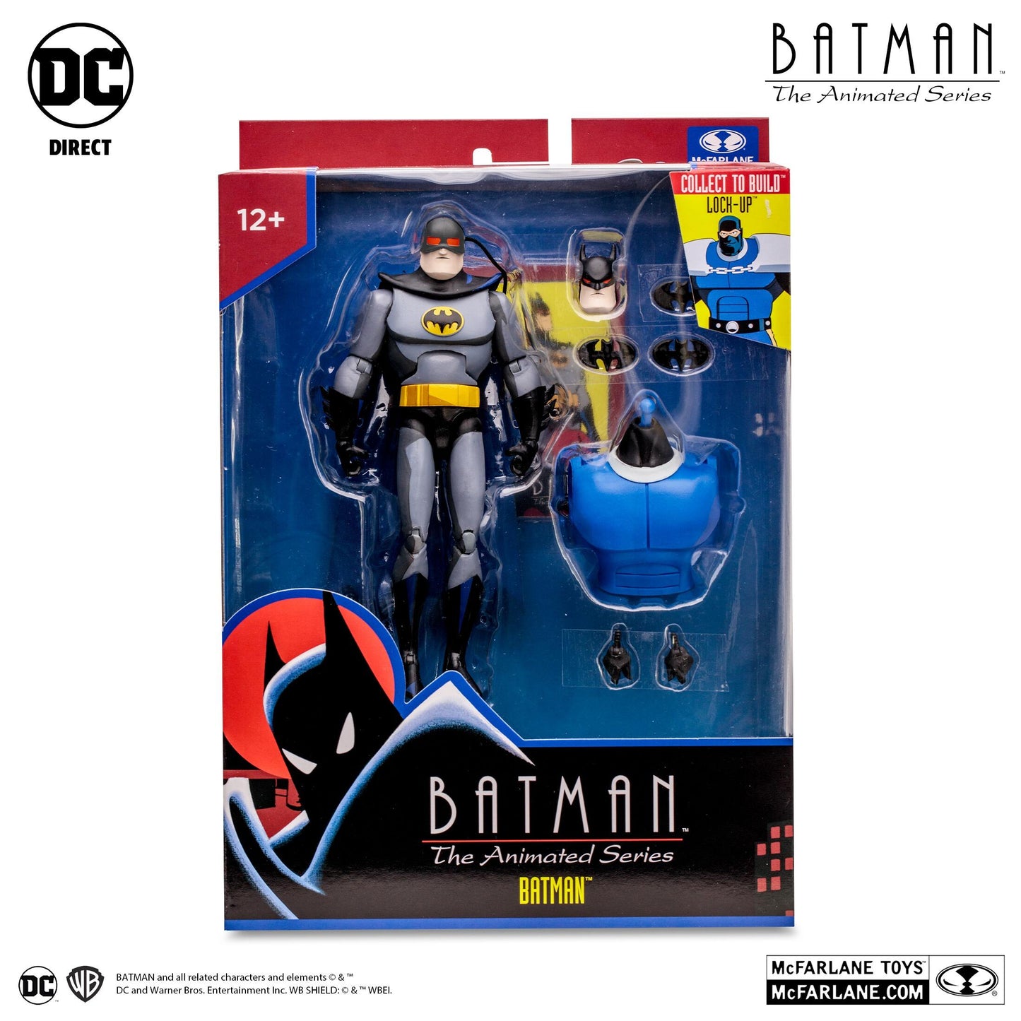 DC Direct: Batman The Animated Series 6inch Action Figure Build-A Wave 2 - Batman (Blind as a Bat)