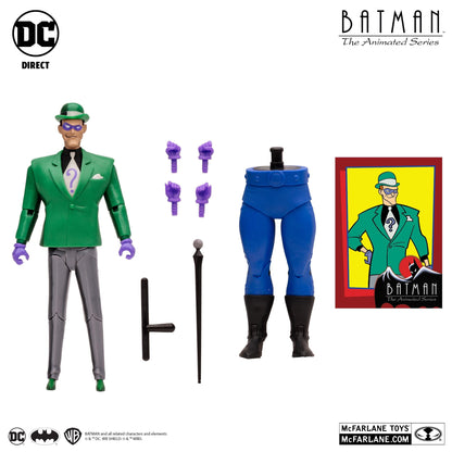DC Direct: Batman The Animated Series 6inch Action Figure Build-A Wave 2 - The Riddler
