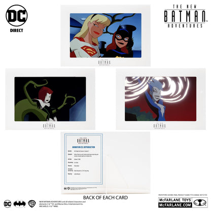 DC Direct: The New Batman Adventures 6 Inch Action Figure 3-Pack - Poison Ivy, Live Wire & Supergirl (Gold Label)