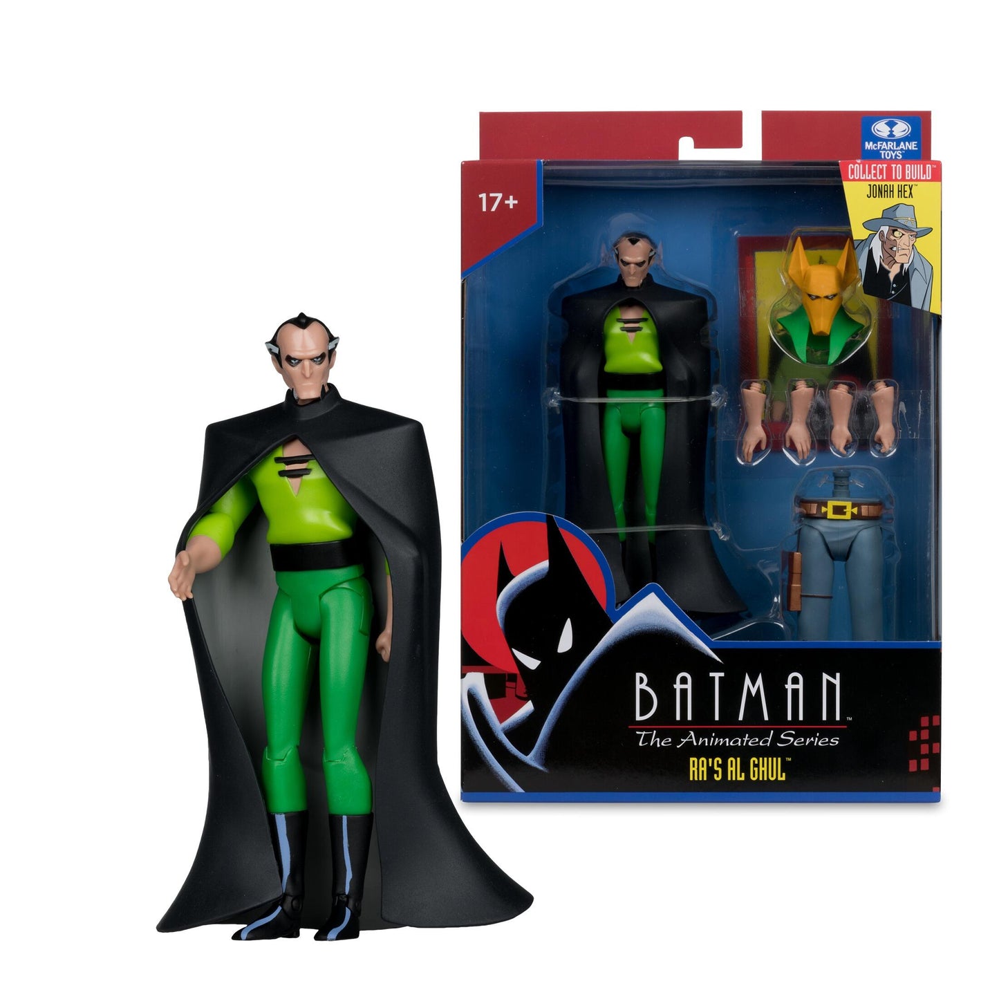 DC Direct: Batman The Animated Series 6inch Action Figure Build-A Wave 5 - Ra's Al Ghul