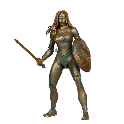 DC Multiverse 7 Inch Action Figure - Wonder Woman (Patina) (Gold Label)