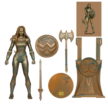 DC Multiverse 7 Inch Action Figure - Wonder Woman (Patina) (Gold Label)