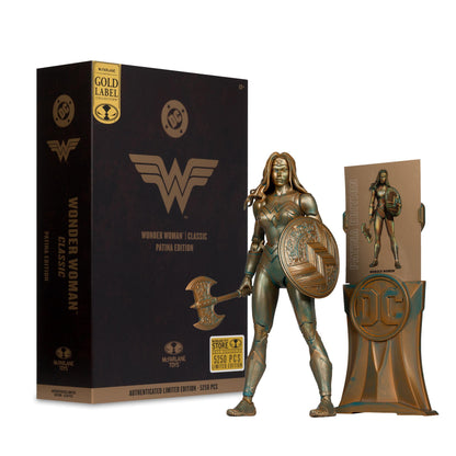 DC Multiverse 7 Inch Action Figure - Wonder Woman (Patina) (Gold Label)