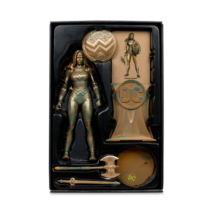 DC Multiverse 7 Inch Action Figure - Wonder Woman (Patina) (Gold Label)