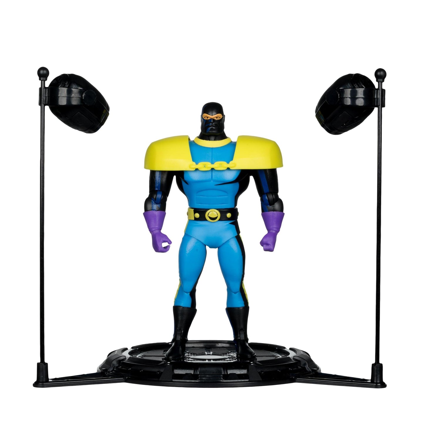 DC Direct: Batman The Animated Series 6 Inch Action Figure - Lock-Up (Blacklight) (Gold Label)