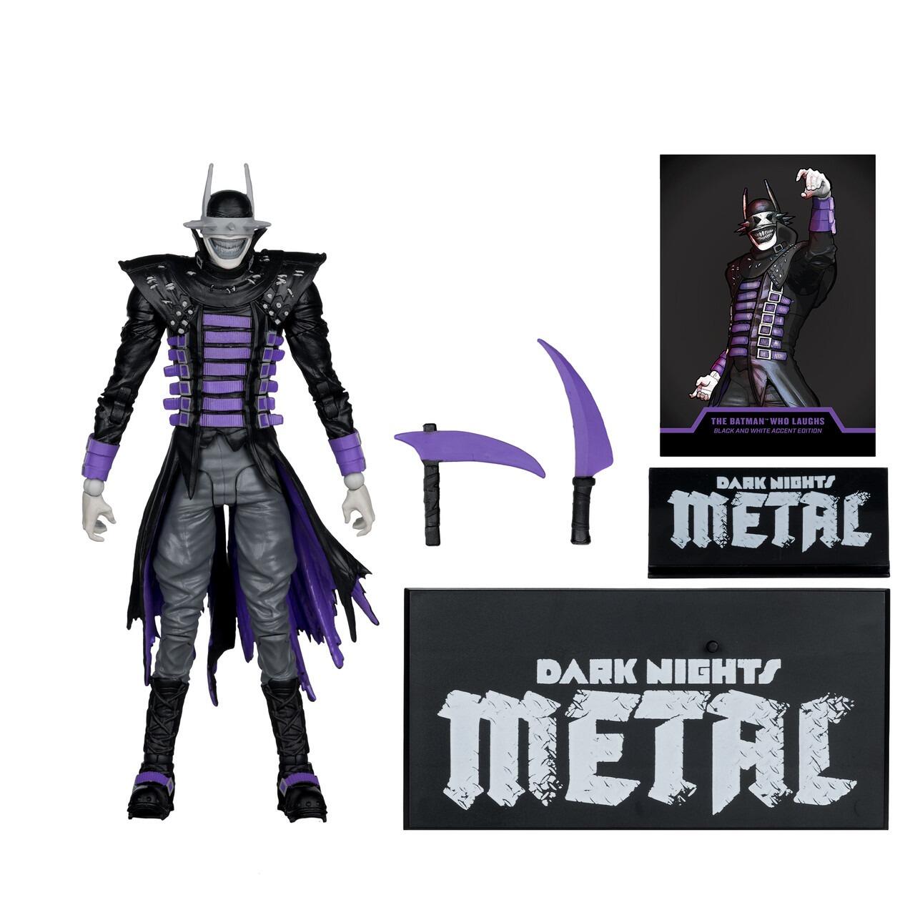 DC Multiverse 7 Inch Action Figure - The Batman Who Laughs (Dark Knights Metal) (Gold Label)