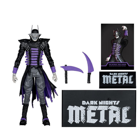 DC Multiverse 7 Inch Action Figure - The Batman Who Laughs (Dark Knights Metal) (Gold Label)
