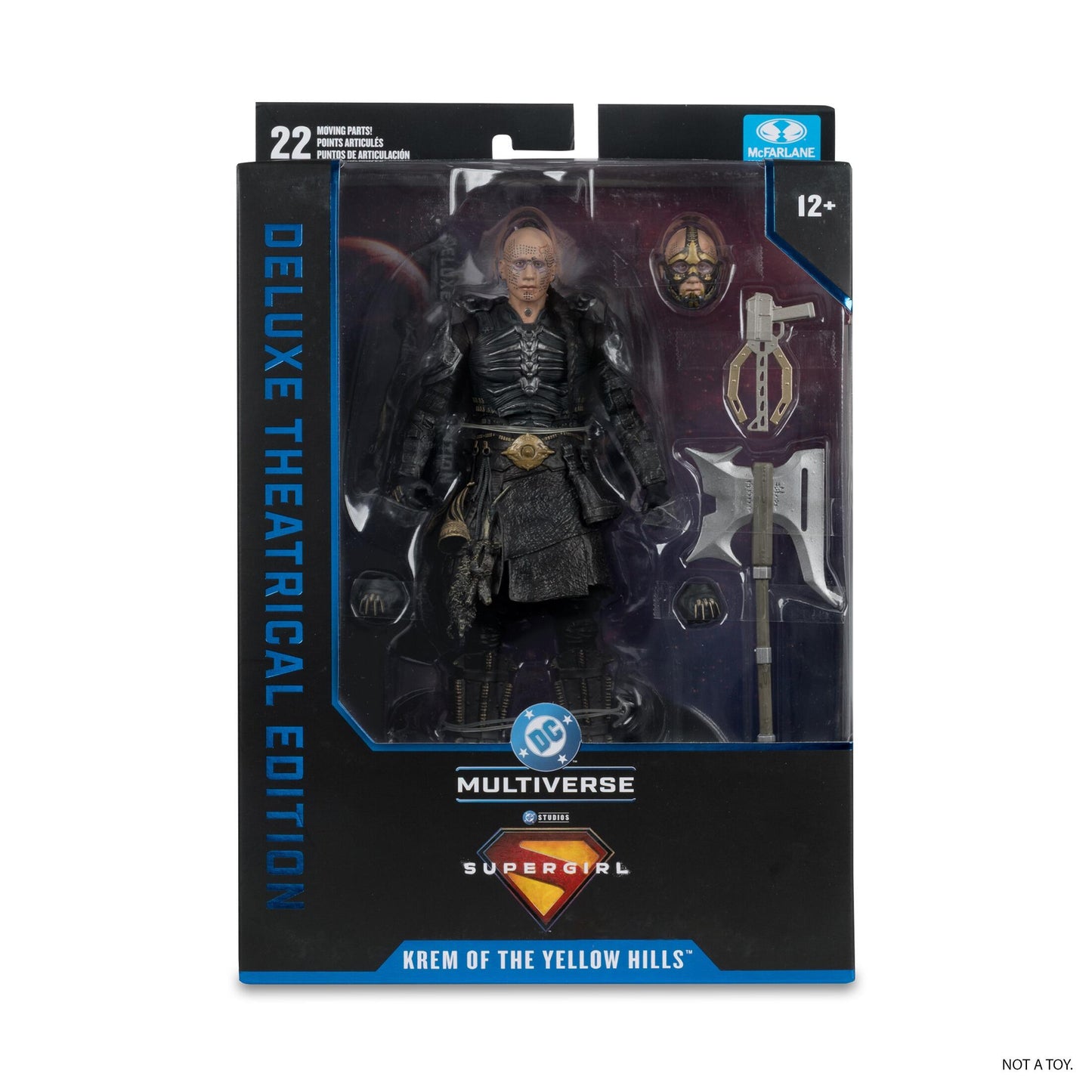 DC Multiverse 7 Inch Deluxe Theatrical Supergirl Movie Action Figure - Krem Of The Yellow Hills