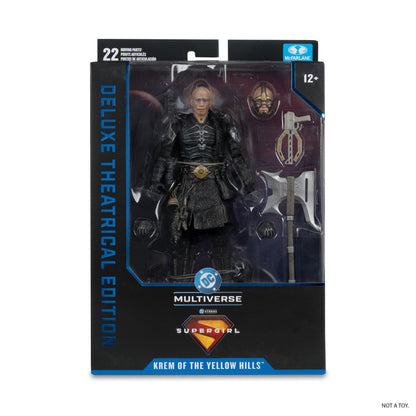DC Multiverse 7 Inch Deluxe Theatrical Supergirl Movie Action Figure - Krem Of The Yellow Hills