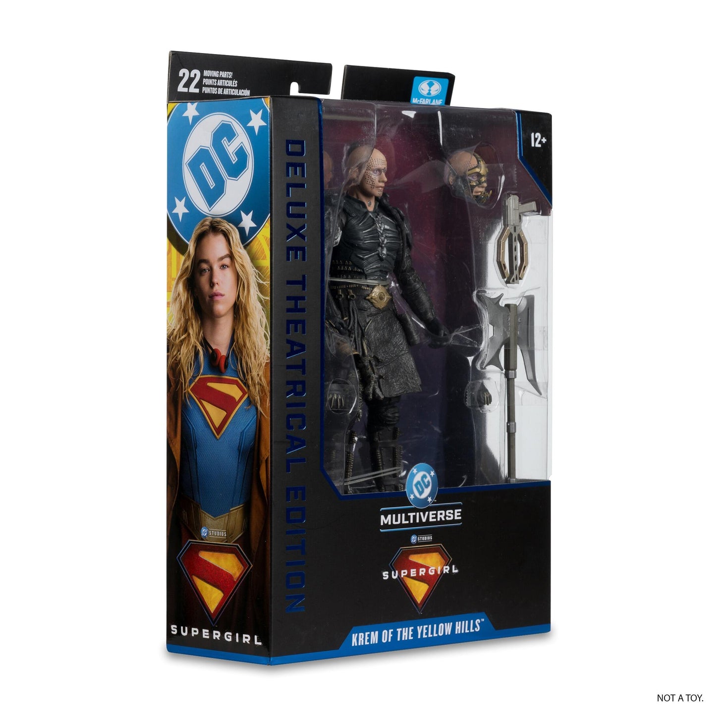 DC Multiverse 7 Inch Deluxe Theatrical Supergirl Movie Action Figure - Krem Of The Yellow Hills