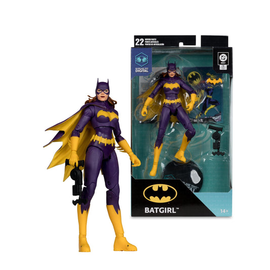 DC McFarlane Digital 7 Inch Action Figure Wave 6 - Batgirl (DC Classic)