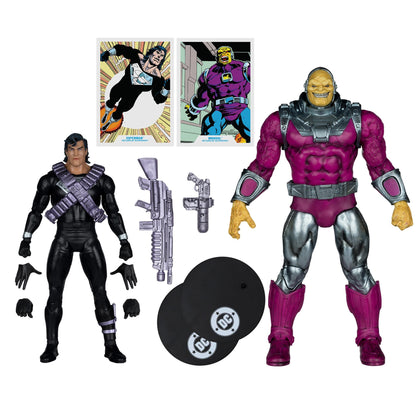 DC Multiverse 7 Inch Scale Action Figure 2-pack With Megafig - Superman Vs Mongul