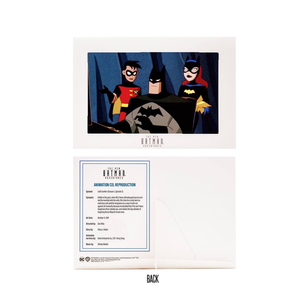 DC Direct: The Batman Adventures 6 Inch Action Figure Wave 5 - Silver Batman