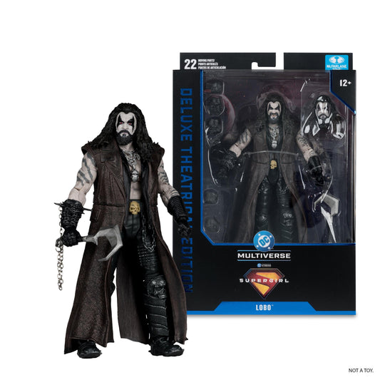 DC Multiverse 7 Inch Deluxe Theatrical Supergirl Movie Action Figure - Lobo
