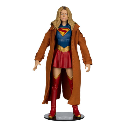 DC Multiverse 7 Inch Deluxe Theatrical Supergirl Movie Action Figure - Supergirl & Krypto (Gold Label)