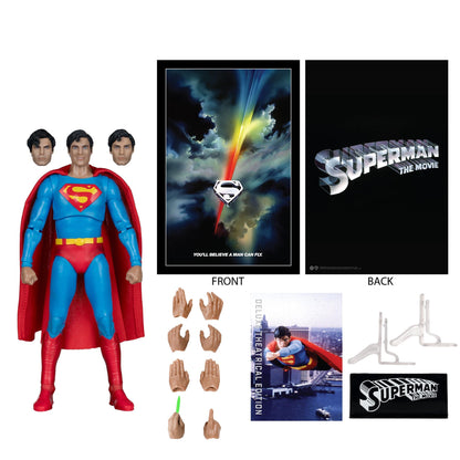 DC Multiverse 7 Inch Deluxe Theatrical Action Figure - Superman (1978 Movie)