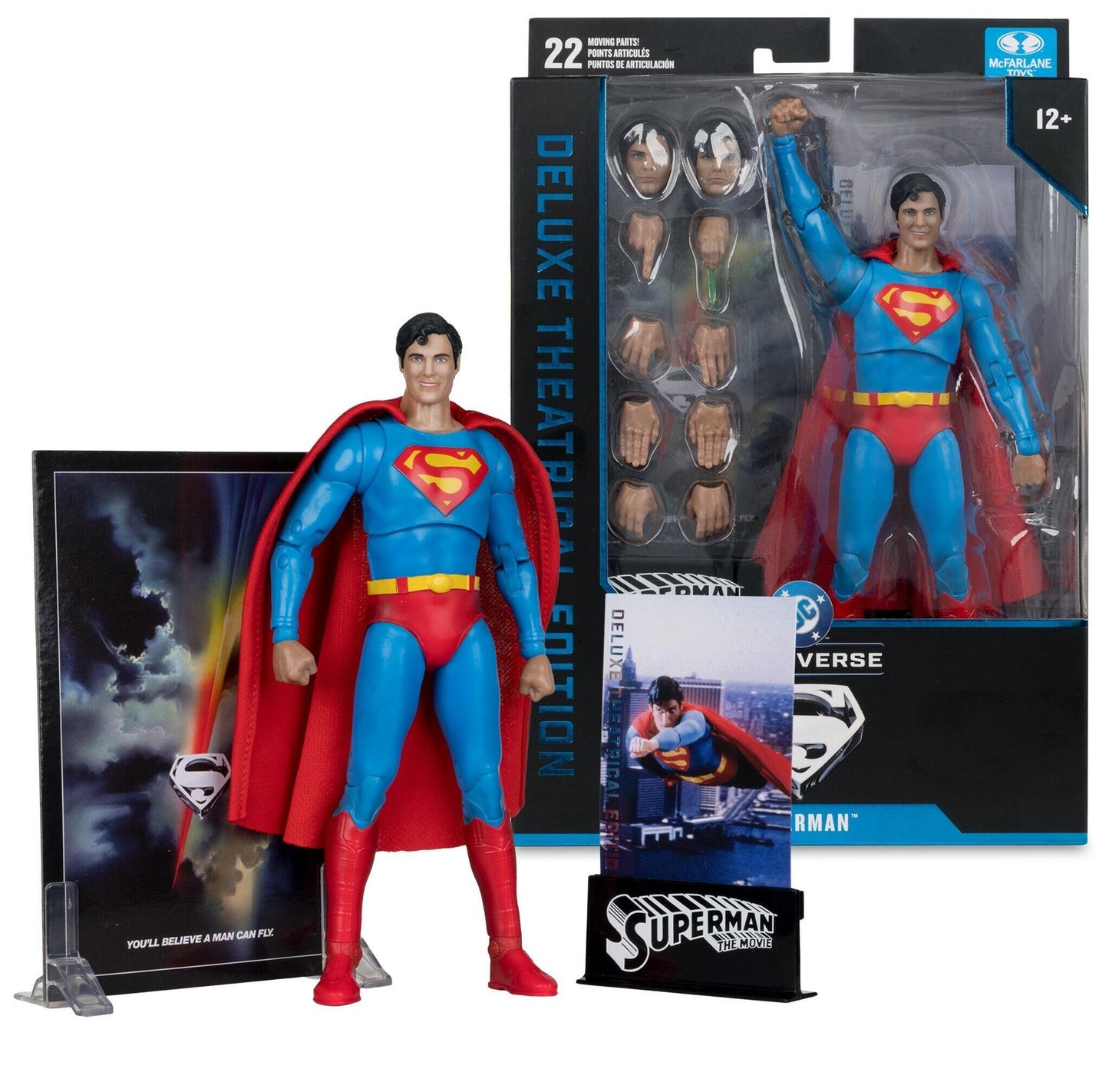 DC Multiverse 7 Inch Deluxe Theatrical Action Figure - Superman (1978 Movie)