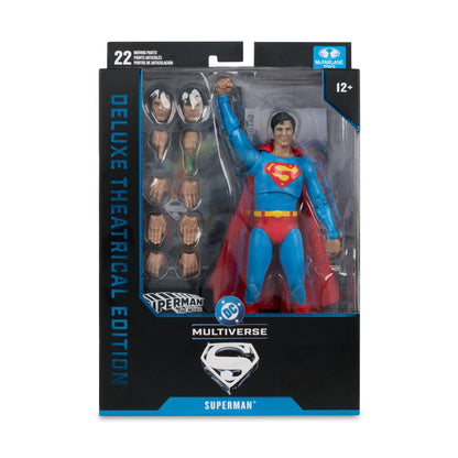 DC Multiverse 7 Inch Deluxe Theatrical Action Figure - Superman (1978 Movie)