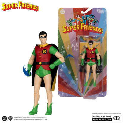 McFarlane DC Retro Super Friends 6 Inch Action Figure Wave 15 - Robin (Dick Grayson)