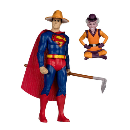 *PRE-ORDER McFarlane DC Retro Super Friends 6 Inch Action Figure Wave 16 - Farmer Superman & Mr Mxyzptlk