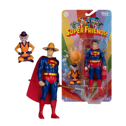 *PRE-ORDER McFarlane DC Retro Super Friends 6 Inch Action Figure Wave 16 - Farmer Superman & Mr Mxyzptlk