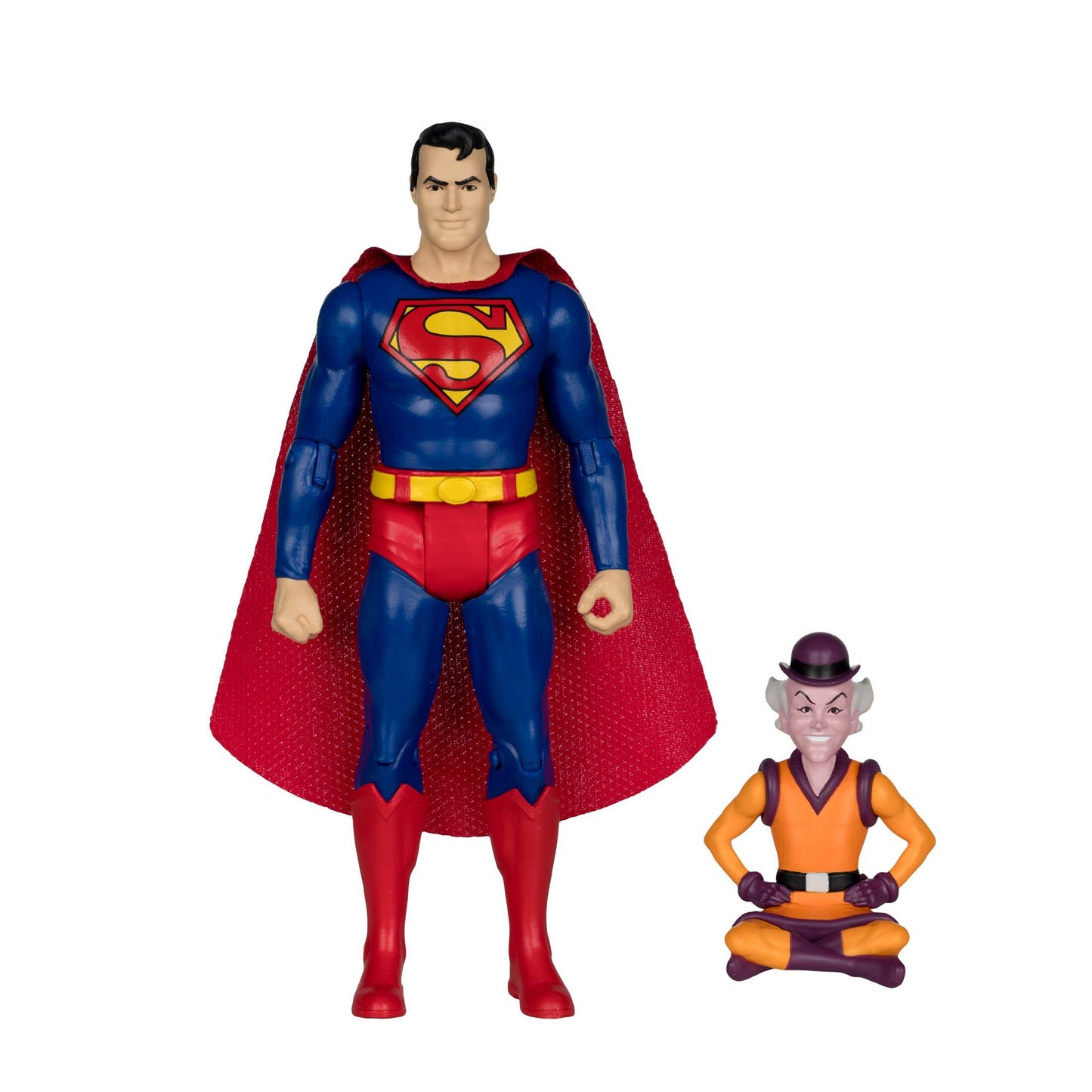 *PRE-ORDER McFarlane DC Retro Super Friends 6 Inch Action Figure Wave 16 - Farmer Superman & Mr Mxyzptlk