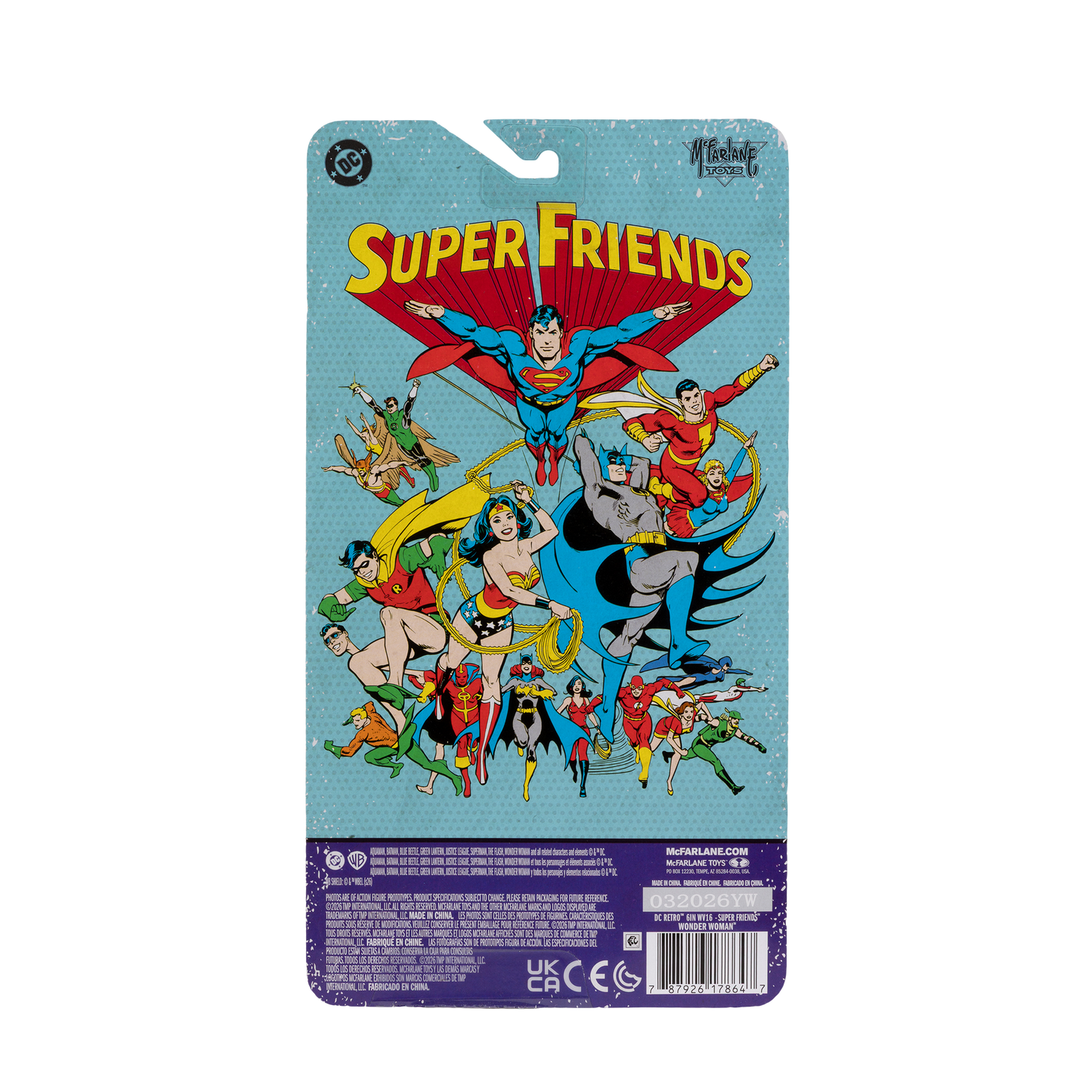 *PRE-ORDER McFarlane DC Retro Super Friends 6 Inch Action Figure Wave 16 - Wonder Woman