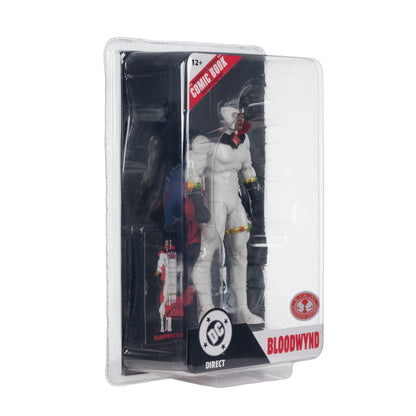 DC Direct 7 Inch Action Figure Page Punchers Wave 12 - Bloodwynd (Red Platinum)