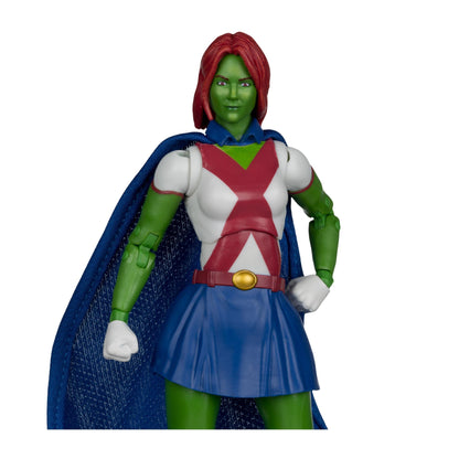 DC Direct 7 Inch Action Figure Page Punchers Wave 12 - Miss Martian (Red Platinum)