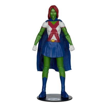DC Direct 7 Inch Action Figure Page Punchers Wave 12 - Miss Martian (Red Platinum)