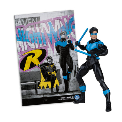 PRE-ORDER DC Direct 7 Inch Action Figure Page Punchers Wave 14 - Nightwing