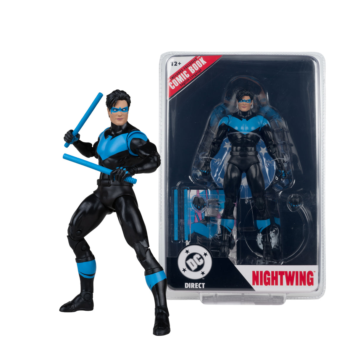PRE-ORDER DC Direct 7 Inch Action Figure Page Punchers Wave 14 - Nightwing