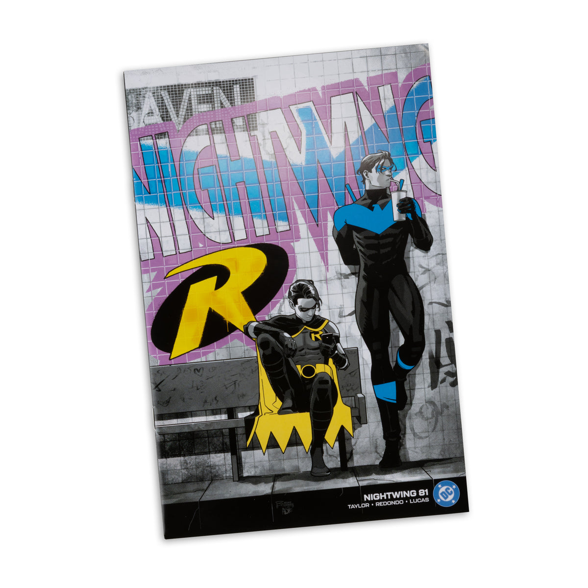PRE-ORDER DC Direct 7 Inch Action Figure Page Punchers Wave 14 - Tim Drake Robin (Red Platinum)