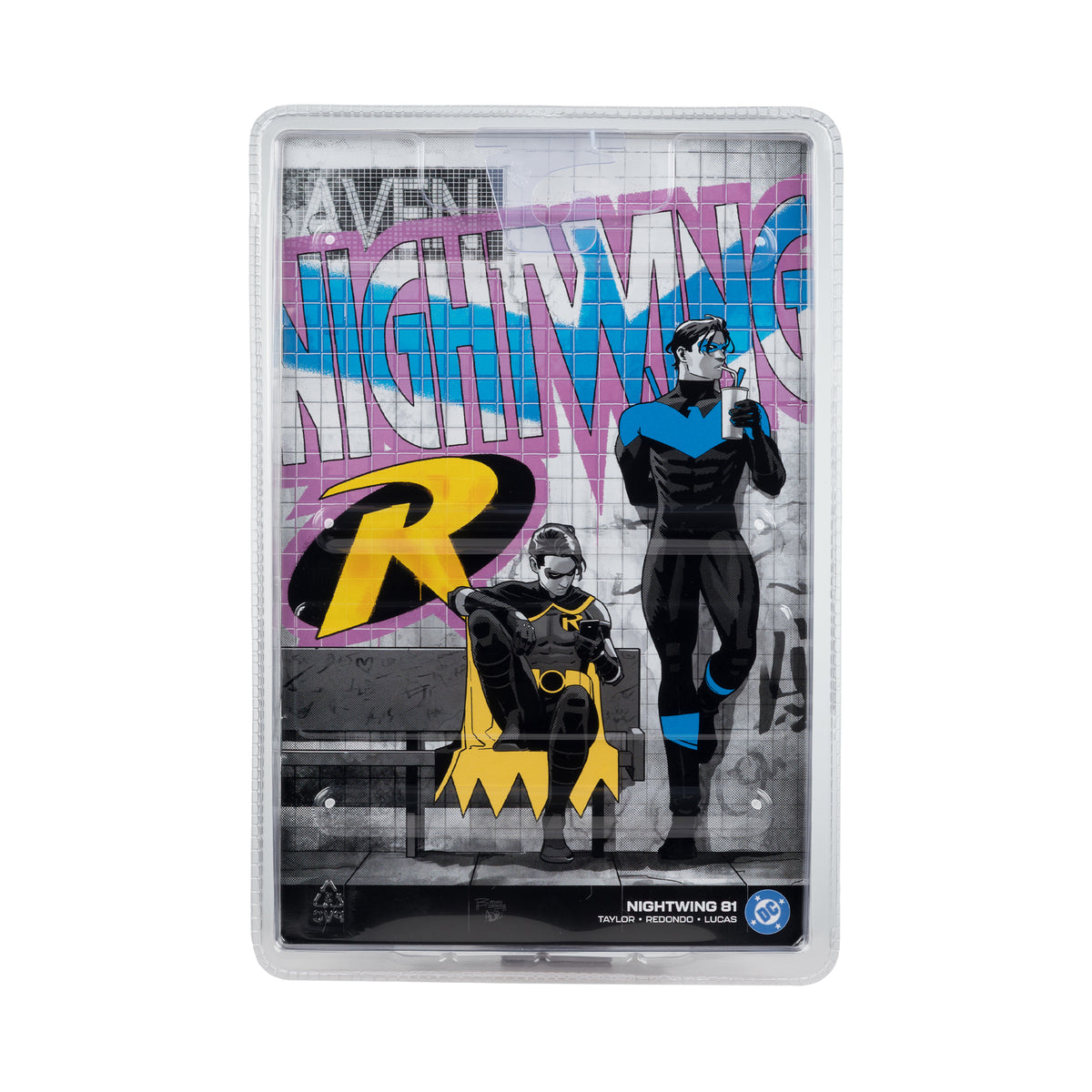 PRE-ORDER DC Direct 7 Inch Action Figure Page Punchers Wave 14 - Tim Drake Robin (Red Platinum)