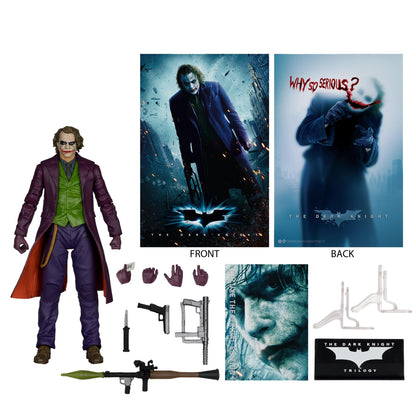 DC Multiverse 7 Inch Deluxe Theatrical Action Figure - The Joker (The Dark Knight)