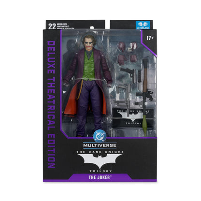 DC Multiverse 7 Inch Deluxe Theatrical Action Figure - The Joker (The Dark Knight)