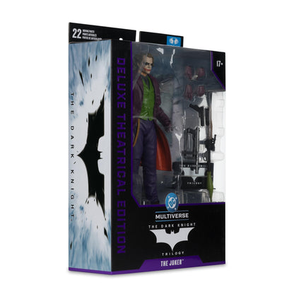 DC Multiverse 7 Inch Deluxe Theatrical Action Figure - The Joker (The Dark Knight)