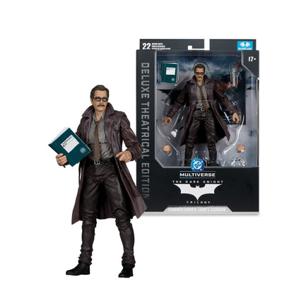 DC Multiverse 7 Inch Deluxe Theatrical Action Figure Wave 5 - Commissioner Gordon (The Dark Knight)